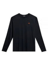 Diamond Long Sleeve Tee AMJT08918 9999 Men's Diamond Long Sleeve Tee - J.LINDEBERG - BALAAN 2