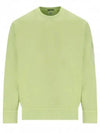 Cotton Diagonal Fleece Lens Sweatshirt Green - CP COMPANY - BALAAN 2