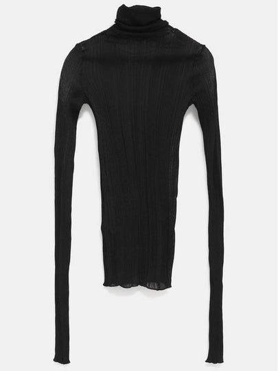 Turtleneck Sweater in Transparent Knit - GIVENCHY - BALAAN 2