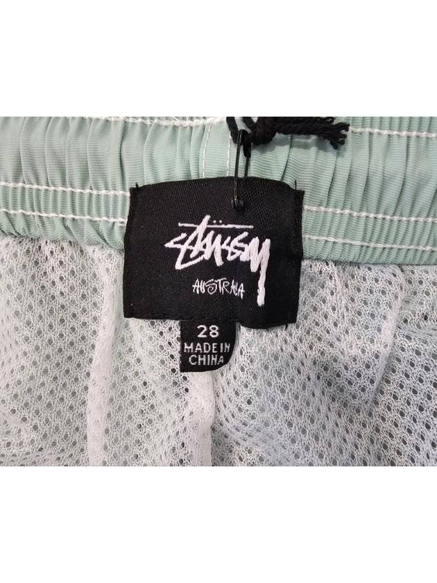 Contrast Stock Water Shorts Washed Green - STUSSY - BALAAN 9