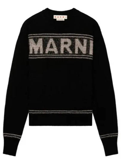 Fisherman Logo Knit Top Black - MARNI - BALAAN 2