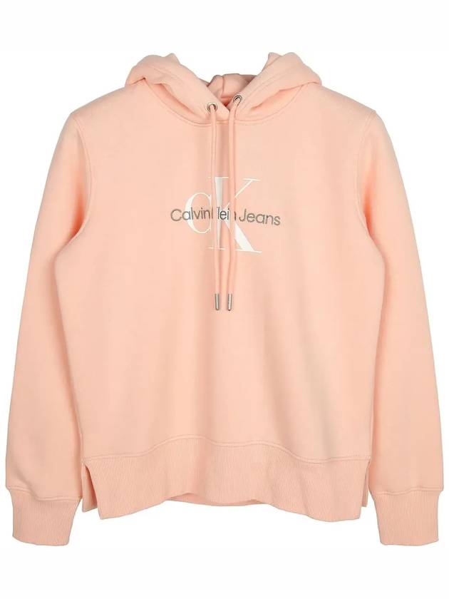 Blossom CK logo hooded sweatshirt J20J221335 TLV - CALVIN KLEIN - BALAAN 1