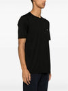 70/2 Mercerized Jersey Short Sleeve T-Shirt Black - CP COMPANY - BALAAN 5