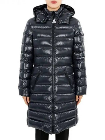 Kids MOKA long padded jacket navy 1C50110 68950 742 12 14A Adult wearable 1064402 - MONCLER - BALAAN 1