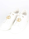 LV Circle Front Row Gold Sneakers White 36 5 - LOUIS VUITTON - BALAAN 1