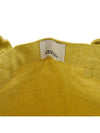 Yenky Embroidered Logo Shopper Tote Bag Yellow - ISABEL MARANT - BALAAN 9