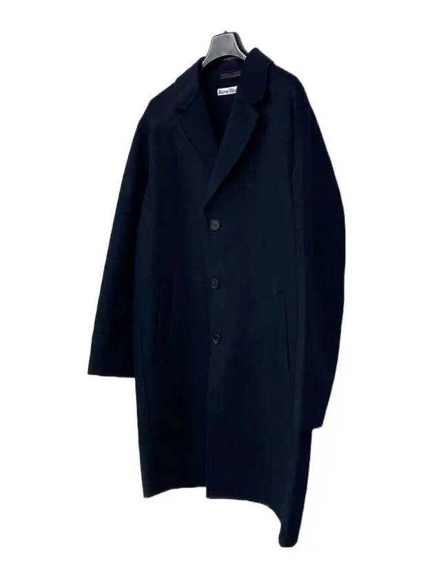 Wool Over Coat Navy - ACNE STUDIOS - BALAAN 3