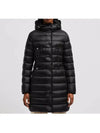 1C00025 595FE 999 HIRMA Black Hooded Down Long Padding - MONCLER - BALAAN 4