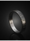 Daejeon Used Luxury Goods Icon Ring 18K White Gold No 18 4mm - GUCCI - BALAAN 5