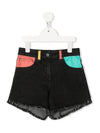 Kids Denim Short Pants 8Q6AY9 Z0151 930 - STELLA MCCARTNEY - BALAAN 1