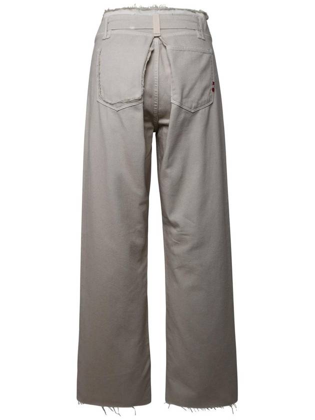 Amish Beige Cotton Jeans - AMISH - BALAAN 3