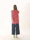 Women's Alpaca V-neck Long Slit Vest - CEJ - BALAAN 3