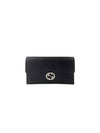 Interlocking GG chain shoulder bag mini BLACK 615523 CAO0G1000 - GUCCI - BALAAN 1