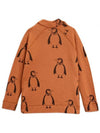 Kids Penguin Wool Long Sleeve T Shirt 20720152 16 - MINI RODINI - BALAAN 3