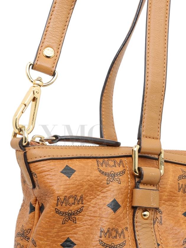 MCM Visetos Shoulder Bag Original Shopper - MCM - BALAAN 5