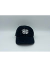 Two Dice Washed Low Pro Ball Cap Black - STUSSY - BALAAN 3