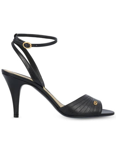 Valentino Garavani Sandals Black - VALENTINO - BALAAN 1