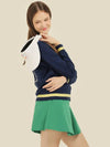 V Knit V-neck knit Navy - LALA SMILE - BALAAN 5