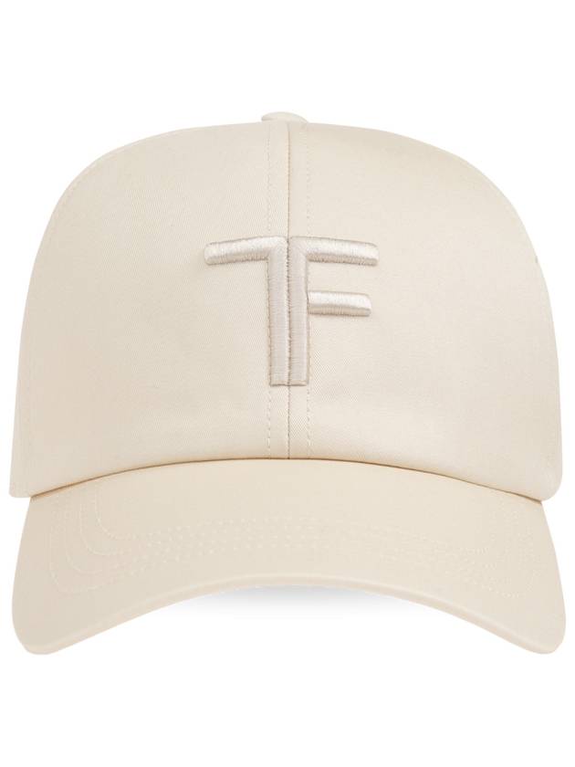 Tom Ford Baseball Cap, Men's, Cream - TOM FORD - BALAAN 1