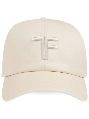 Tom Ford Baseball Cap, Men's, Cream - TOM FORD - BALAAN 1