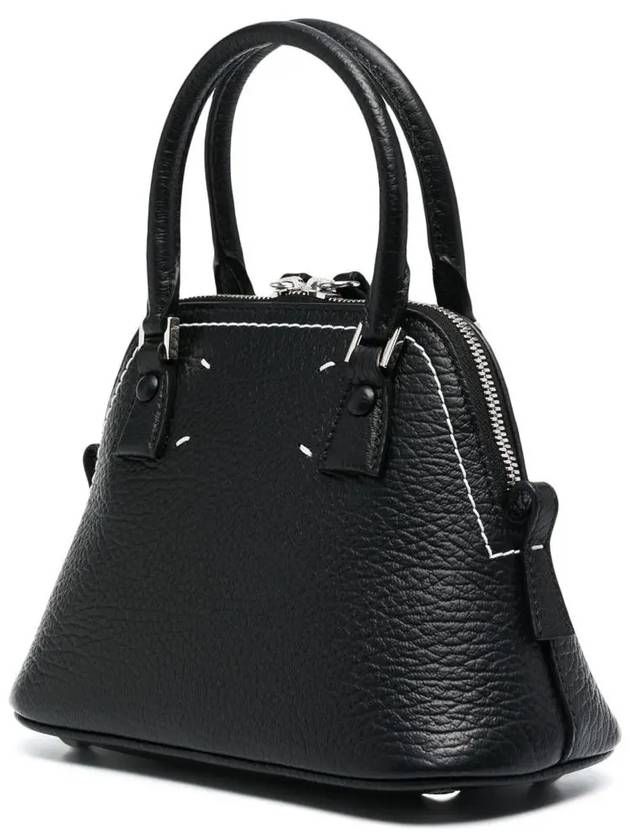 5AC Micro Chain Tote Bag Black - MAISON MARGIELA - BALAAN 4