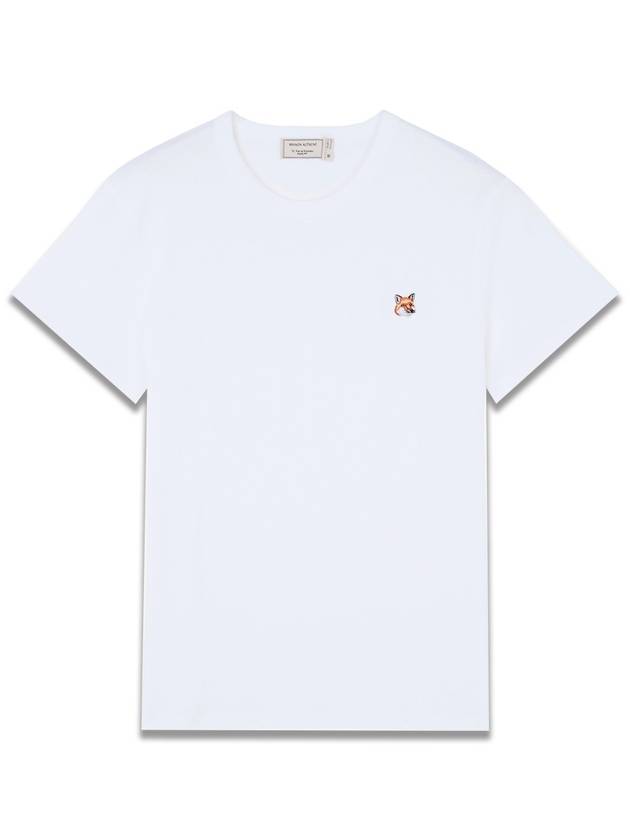 Men's Fox Head Patch Short Sleeve TShirt AM00103KJ0008 - MAISON KITSUNE - BALAAN 9