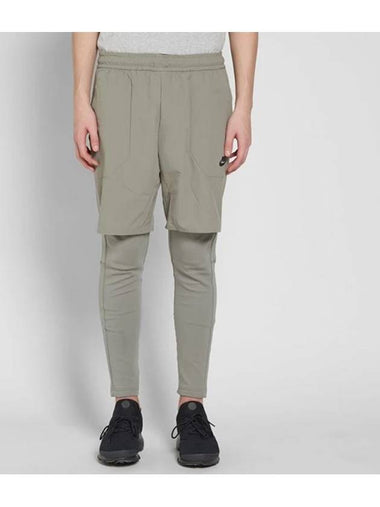 01886160004Tech Fleece 2INI Short PantsGreen - NIKE - BALAAN 1