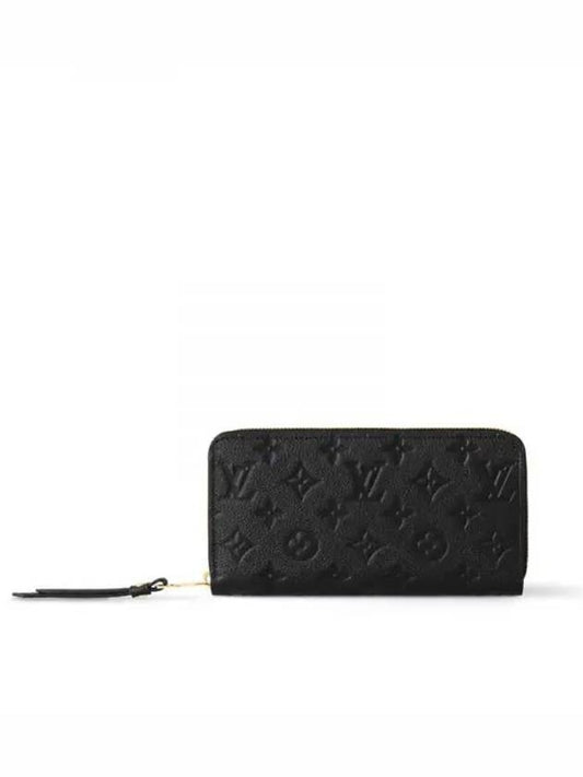 Monogram Empreinte Zipper Long Wallet Black - LOUIS VUITTON - BALAAN 2