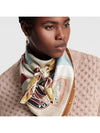 Elysee Palace Hotel Square 90 Scarf Biege - LOUIS VUITTON - BALAAN 6