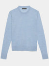 Talk Buddy To Me Crew Neck Merino Wool Knit Top Sky Blue - G/FORE - BALAAN 2