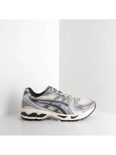 Gel Kayano 14 Low Top Sneakers Oyster White Steeple Grey - ASICS - BALAAN 2