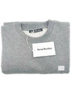 Forba Face Crewneck Logo Sweatshirt Grey - ACNE STUDIOS - BALAAN 3