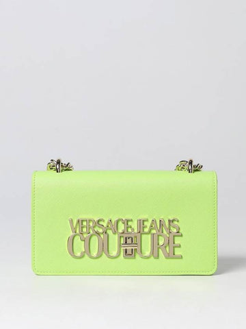 Versace Jeans Couture bag in saffiano synthetic leather - VERSACE - BALAAN 1