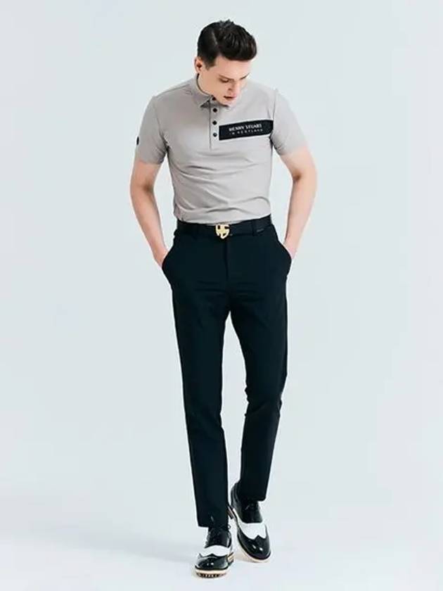 Golf arple spandex long pants black - HENRY STUART - BALAAN 1