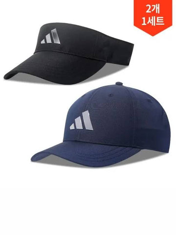 Tour Style 20 Cap Visor 2-Piece Set - ADIDAS - BALAAN 1