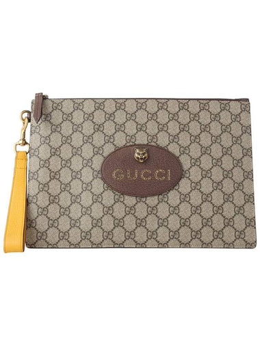 473956 GG Supreme Neo Vintage Clutch Bag33937 1 - GUCCI - BALAAN 1