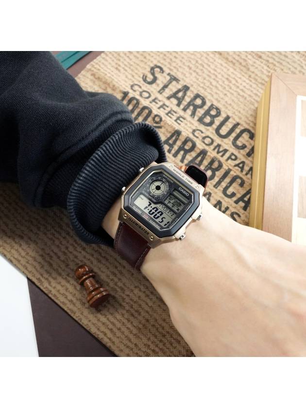 Standard Digital Watch Brown - CASIO - BALAAN 8