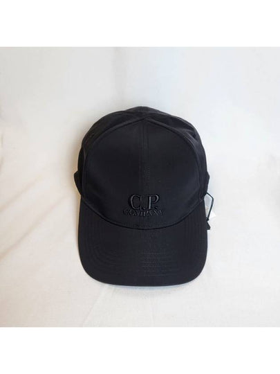 Chrome R Goggle Ball Cap Black - CP COMPANY - BALAAN 2