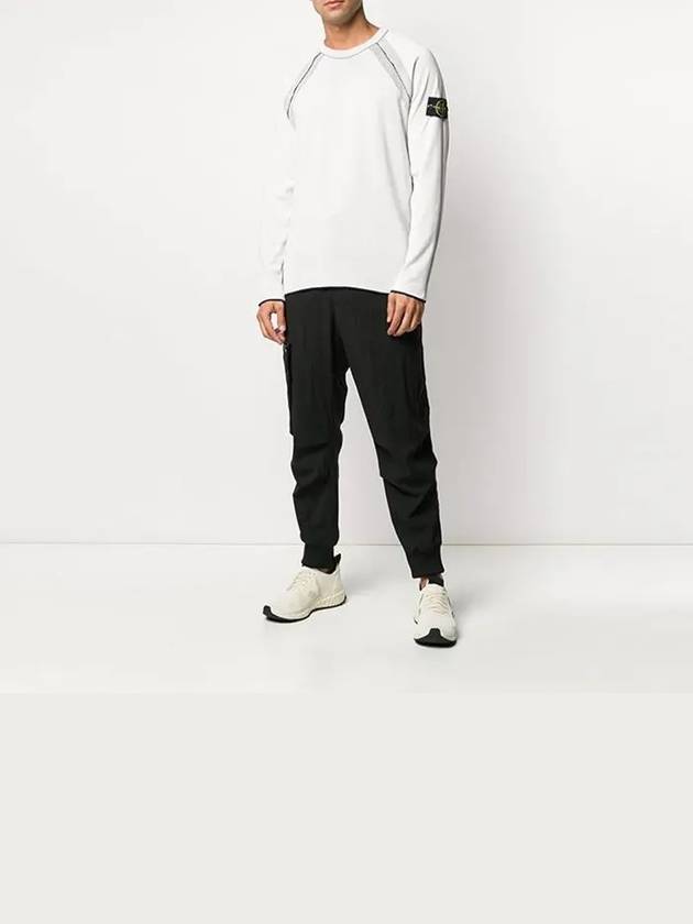 Wappen Reversible Crew Neck Sweatshirt Navy - STONE ISLAND - BALAAN 8