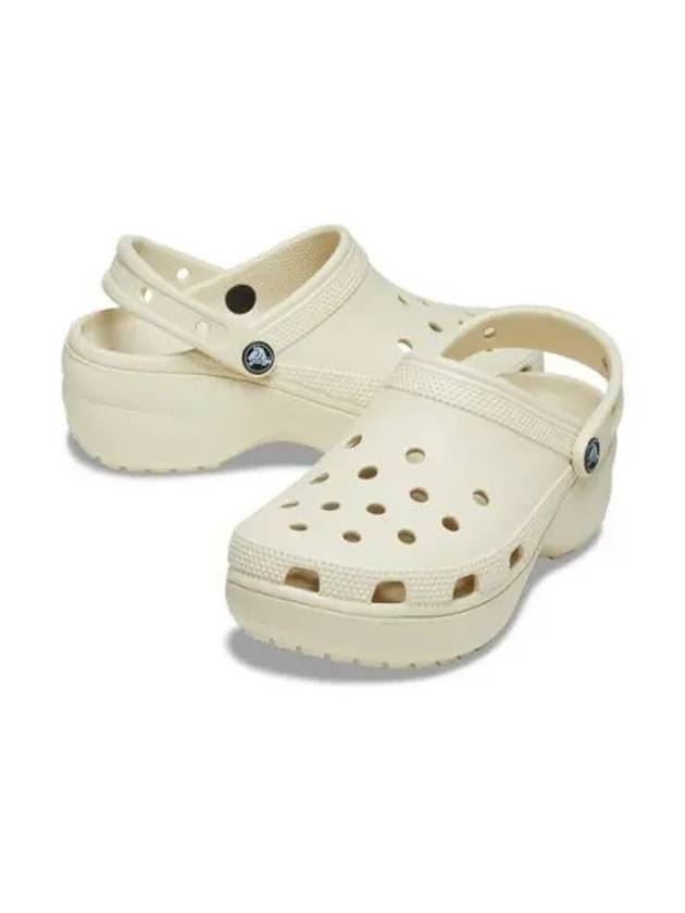 WOMEN S CLASSIC PLATFORM CLOG W BONE 24SWCL206750 - CROCS - BALAAN 1