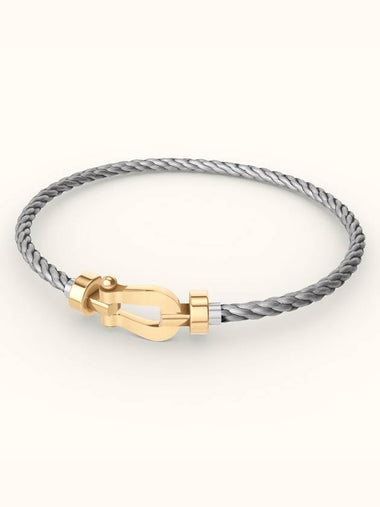 Posten bracelet medium yellow gold steel 0B0069 6B0249 - FRED - BALAAN 1