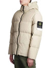 Naslan Light Watro Down Hooded Padding Beige - STONE ISLAND - BALAAN 7