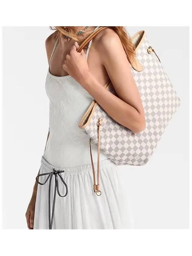 Neverfull MM Tote Bag Beige - LOUIS VUITTON - BALAAN 6