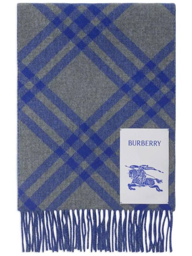 Reversible Cashmere Scarf 8094734 - BURBERRY - BALAAN 1