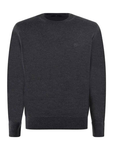 Sweater 1M5009603 002 GRIGIO SCURO MELANGE - ETRO - BALAAN 1