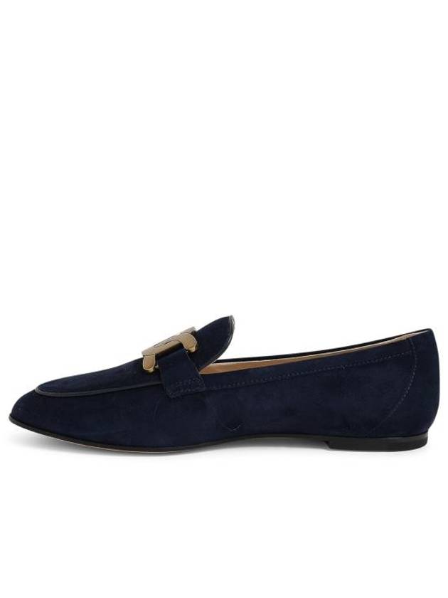 Women's Kate Suede Loafers Blue - TOD'S - BALAAN 4