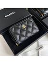 Classic Zipped Coin Purse Grained Calfskin & Gold Black - CHANEL - BALAAN 2