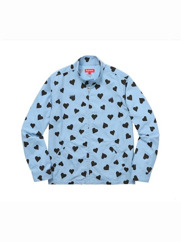 Hearts Harrington Jacket Light Blue - SUPREME - BALAAN 1