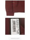 Wappen Patch Cotton Sweatshirt Burgundy - STONE ISLAND - BALAAN 8