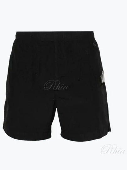 Lens Detail Swim Shorts Black - CP COMPANY - BALAAN 2